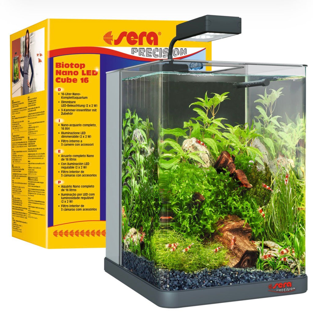 sera Biotop Nano LED Cube 16L
